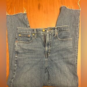 Madewell Perfect Vintage Straight Leg Jeans